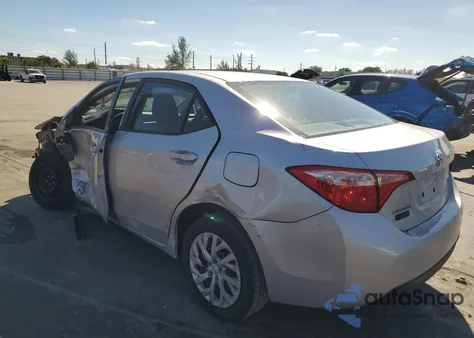 2018 Toyota Corolla L from USA, damaged, VIN 2T1BURHE4JC026903